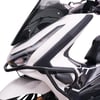 GP Kompozit Honda PCX 125 / 150 2025 Uyumlu Üst Bacak Koruma Siyah