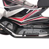 GP Kompozit Honda PCX 125 2025 Uyumlu Basamak Alüminyum Siyah