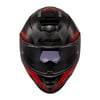 LS2 STORM 2 KRONOS KIRMIZI-GRİ KASK