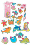 Baby Puzzle Orman Hayvanları Ve Deniz Canlıları 2'li Set