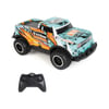 Gepettoys Full Fonksiyon LED Işıklı Gövde 1:24 Off Road Şarjlı Uzaktan Kumandalı Yarış Arabası Turkuaz
