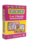 Hayvanlar 2 Ve 3 Parçalı Tamamlama Kartları Flash Cards Hafıza Kartları Gelişim Kartları
