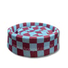 Hobi Yumuşak Süngerli Taraftar Kedi Yatağı - Mavi Bordo (45 Cm)