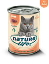 Naturelife Ciğerli Ezme Kedi Konservesi 400gr x 12 Adet