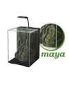 Nubios Nano Akvaryum Maya Dekorlu Siyah 20x22x29 Cm (670-NB-A20-MAYA-S)