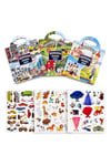 Pedagog Onaylı Bitmeyen Sticker Kitabım Tekrar Tekrar Kullanılabilir Stickerlar Prensesler
