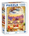 SARAYDA AKŞAM 1000 PARÇA PUZZLE