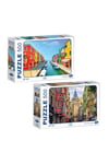 Venedik - Galata Kulesi 500 Parça Puzzle 2'li Set