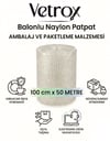 Vetrox 100 cm x 50 Metre Balonlu Naylon Patpat - Ambalaj ve Paketleme Malzemesi
