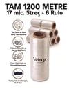 Vetrox Premium 17 Mikron Streç Film - 1200 METRE tam metraj-6-rulo-Ambalaj ve Paketleme Streci