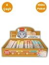 Wanpy 4 Çeşit Karışık Krema Kedi Ödülü 100 x 14 Gr