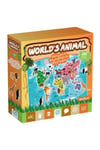 World's Animal 100 Parça Puzzle Caegt-5152