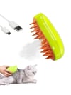 Zampa Buharlı Kedi & Köpek Tüy Bakım ve Tarama Fırçası XRK-04