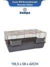 Zampa Plus Cavia 120 Tavşan Kafesi Bronz/Antrasit 118,5x58x42 cm (ZIT-3027)