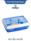 Zampa Plus Creta Kaplumbağa Bahçesi 42x33x14 cm(ZIT-3065)