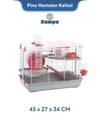 Zampa Plus Pino Hamster Kafesi 45x27x34 Cm (Zıt-2990)