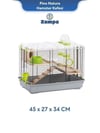 Zampa Plus Pino Natura Hamster Kafesi 45x27x34 Cm (Zıt-2976)
