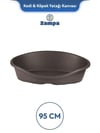 Zampa Plus Toffee Plastik Kedi & Köpek Yatağı 4 - 95cm Moka (ZIT-2433)