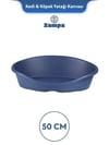 Zampa Plus Toffee Plastik Kedi & Köpek Yatağı 1 - 50cm Mavi (ZIT-2327)