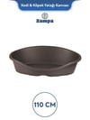 Zampa Plus Toffee Plastik Kedi & Köpek Yatağı 5 - 110cm Moka (ZIT-2464)
