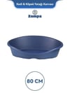 Zampa Plus Toffee Plastik Kedi & Köpek Yatağı 3 - 80cm Mavi (ZIT-2389)