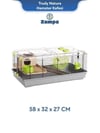Zampa Plus Trudy Natura Hamster Kafesi 58x32x27 Cm (Zıt-2983)