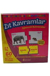Zıt Kavramlar 60 Parça Çift Taraflı Puzzle Orijinal Ürün
