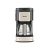 Karaca Just Coffee Aroma 2 In 1 Filtre Kahve ve Çay Demleme Makinesi Bej