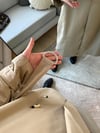 Beli Kemerli Oversize Trençkot