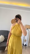 Halter Yaka Elbise