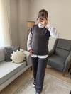 Modal Kumaş Füme Rengi Takım