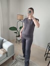 Modal Kumaş Füme Rengi Takım