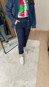Önü Jean Arkası Eşofman Pantolon