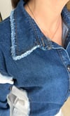 Tasarım Denim Poplin Gömlek