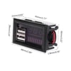 12V Akü Voltmetresi USB Çıkışlı