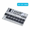 3S 100A 12.6V Balanslı Lityum Batarya BMS (Beyaz PCB)