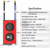 DALY 4S 80A Balanslı LiFePO4 Batarya BMS