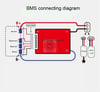 DALY 4S 80A Balanslı LiFePO4 Batarya BMS