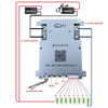 JK Smart BMS 4S-8S 100A Deşarj - 1A Aktif Balans - Bluetooth - Lion - LiFePO4 ( JK-B1A8S10P )