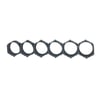 18650 Petek Tip 6x1 Pil Tutucu Holder  (x2 adet)