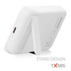 POWERWAY TXM5 - 5.000 MAH PD15W MAGSAFE KABLOSUZ WİRELESS TAŞINABİLİR ŞARJ CİHAZI BEYAZ POWERBANK
