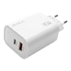 RACA U201 GAN 45 WATT (TYPE-C PD + USB QC) HIZLI ŞARJ ADAPTÖRÜ - BEYAZ