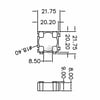 Meltis 18650 1x1 Pil Tutucu Holder  (x2 adet)