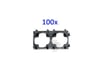 Meltis 18650 2x1 Pil Tutucu Holder  (x100 adet)