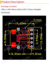 Micro USB to DIP Soket