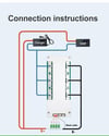 TDT SERİLENEBİLİR 4S 200A Balanslı LiFePO4 Batarya BMS (kontaklı)