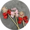  Aşkın En Tatlı Hali: Love ve Ayıcık Temalı Şeffaf Tasarım Lolipop