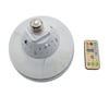 Mustlight 35W E27 Duylu LED Aydınlatmalı Katlanabilir Kanatlı Tavan Vantilatörü