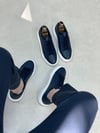 Hulk Lacivert Hakiki Deri Sneaker