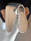 Mario Beyaz Hakiki Deri Erkek Sneaker